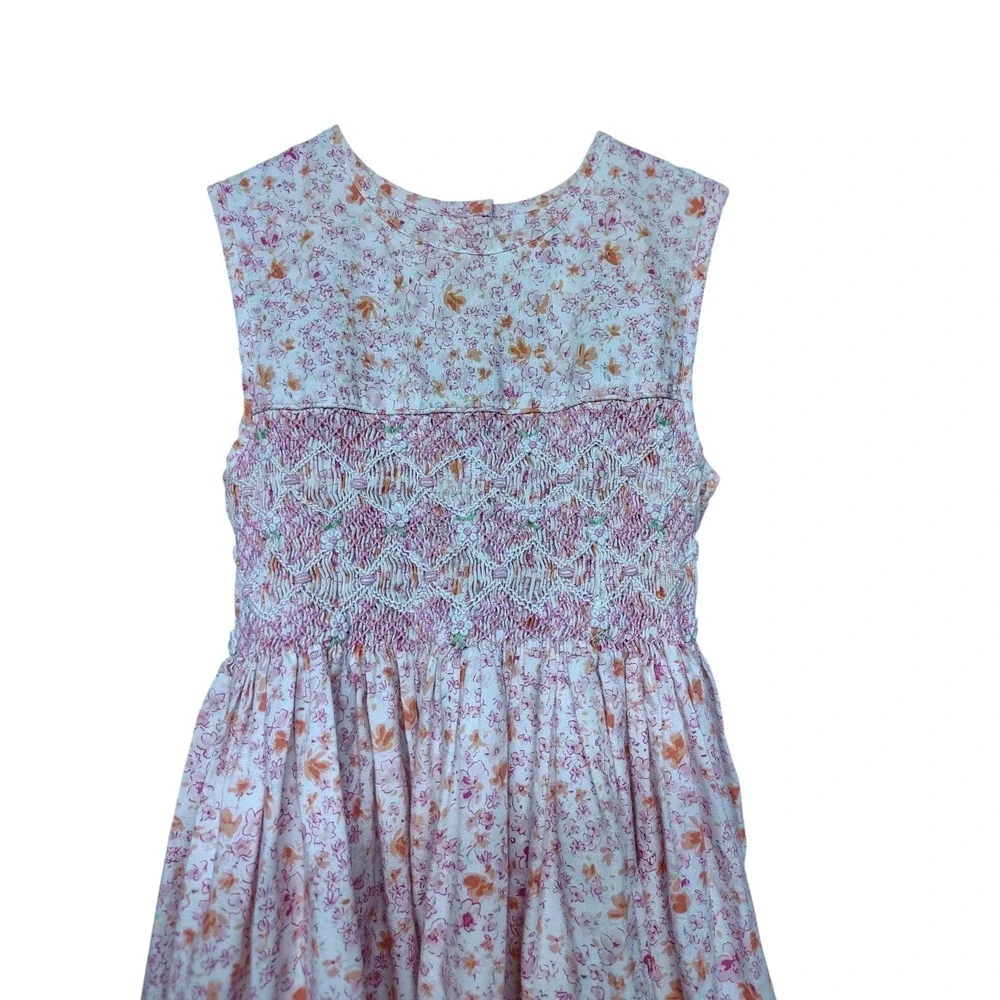 Vintage just friends smocked dress sz‎ 3